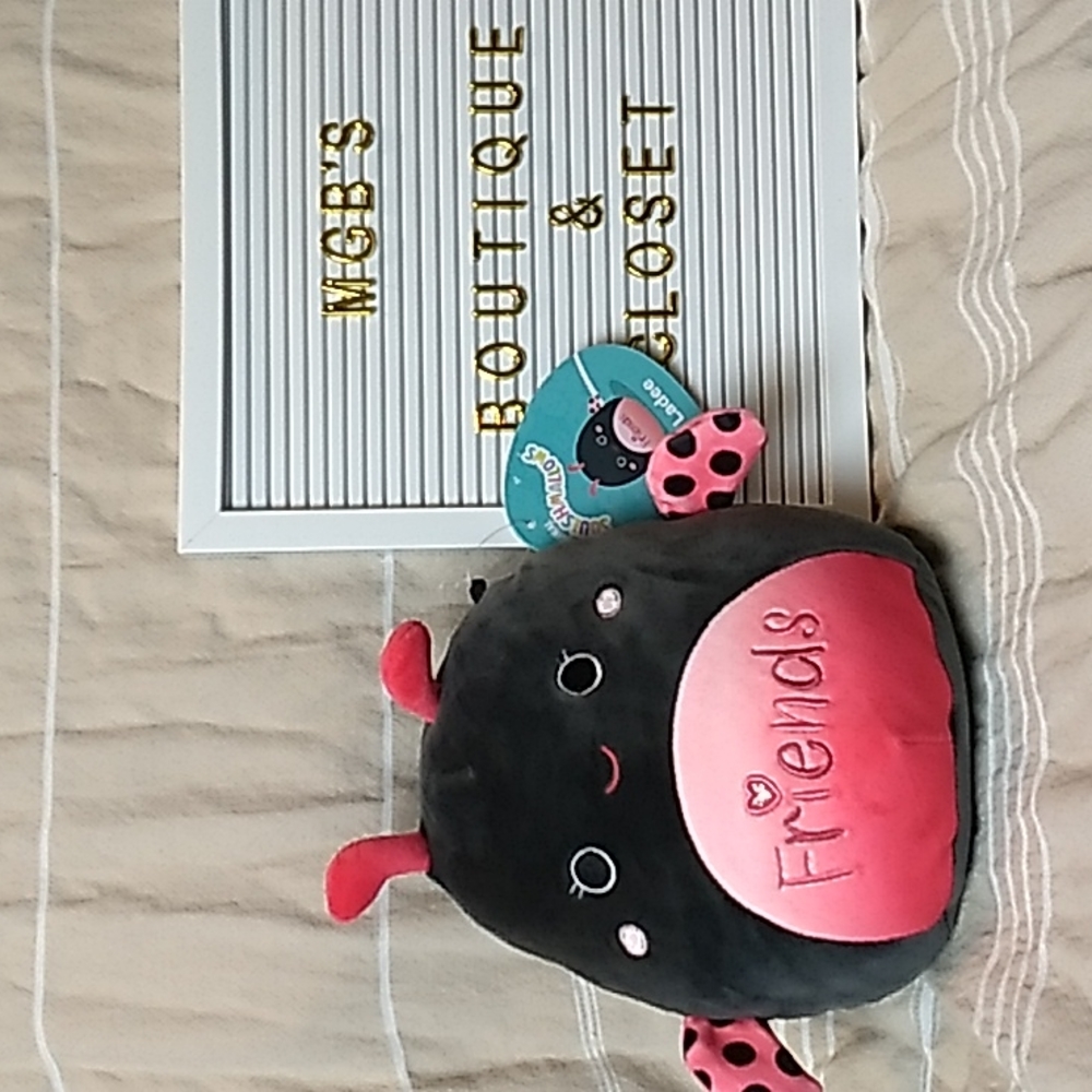 Ladee Ladybug "Friends" Original Squishmallows 10 x 9 inches 5.2.2022 Squishdate